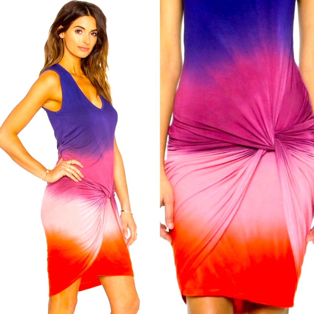 Young fabulous and broke tie dye dress - size medium